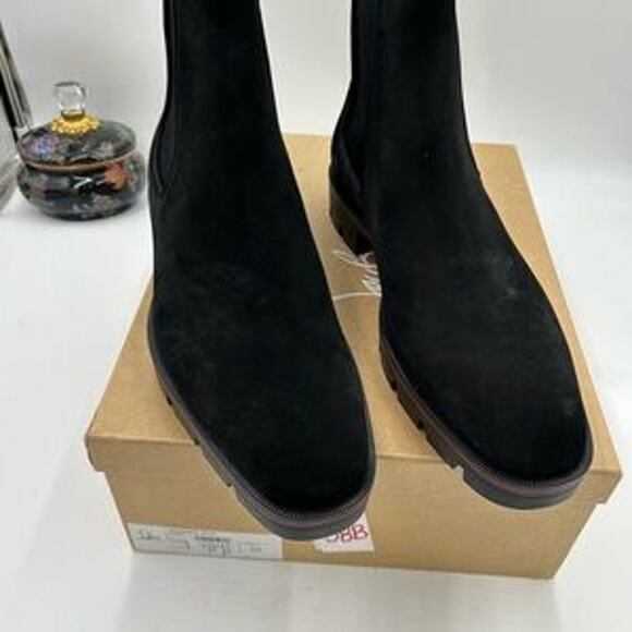 Men's Christian Louboutin alpinosol suede Chelsea boots size 45 made in Italy - Picture 8 of 13
